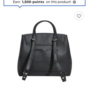 Urban Black honest diaper bag